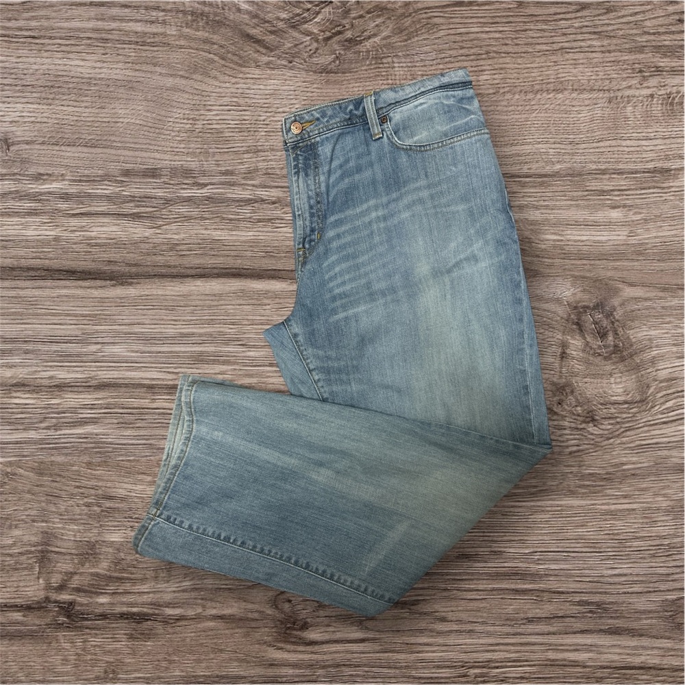 Seven7 Women's Relaxed Light Blue Jeans - Picture 6 of 6